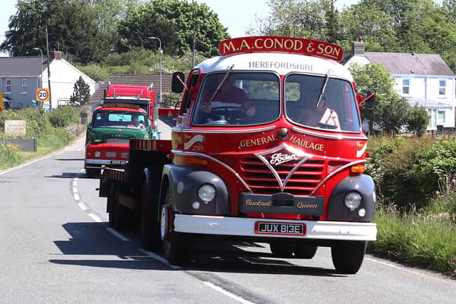 Leading the run was M.A. Conod & Son of Leominster. Picture: E A Bates. 
