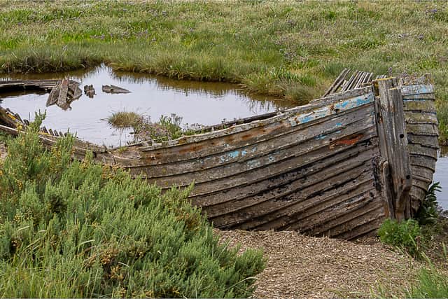 4. Christine Walford - A Mussel Flat on Blakeney Marsh