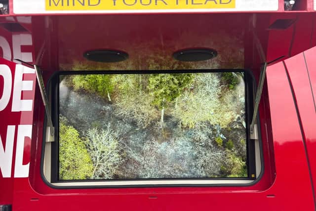Firefighters battled a large blaze at Birchen Park. Picture: Tweedale Fire Station.