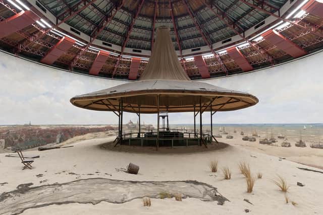 Panorama of Scheveningen at Museum Panorama Mesdag