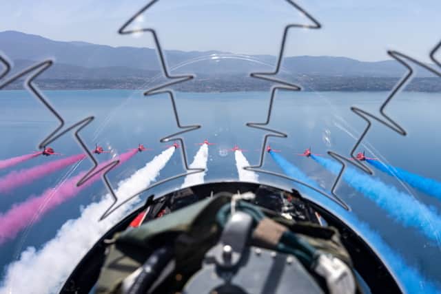 About 60 displays have been announced as part of the team's latest programme. Photo: Emily Muir/RAF/SWNS