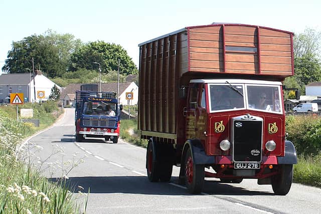 A 1950 Albion stock wagon. Picture: E A Bates. 