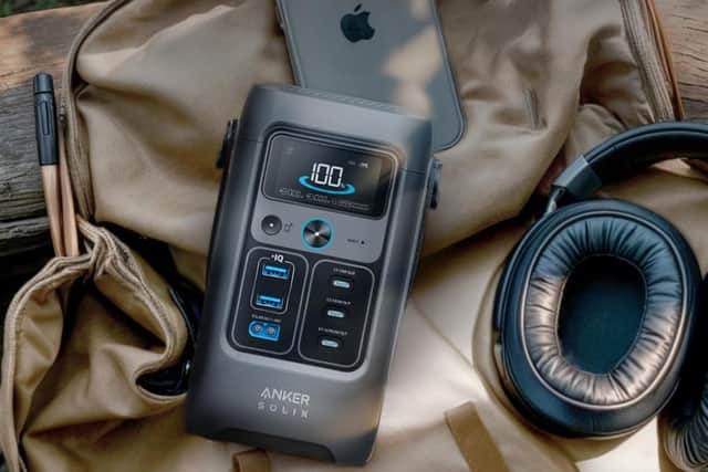 The bigger your power bank, the longer you can charge devices for without a mains power supply