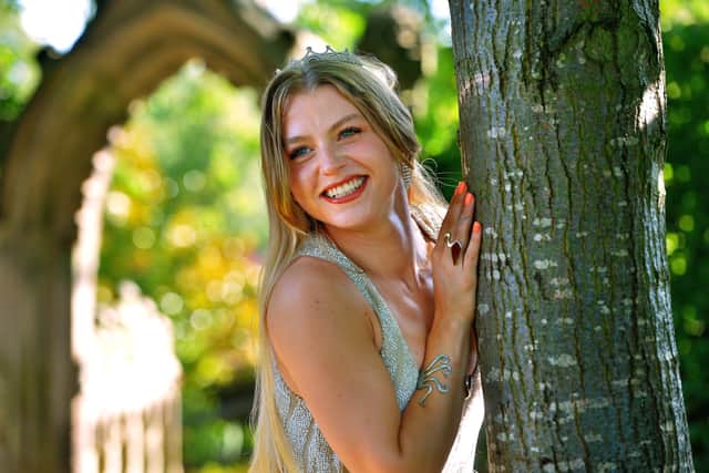 Miss Shropshire 2024, aka Eloise Sarasini, 