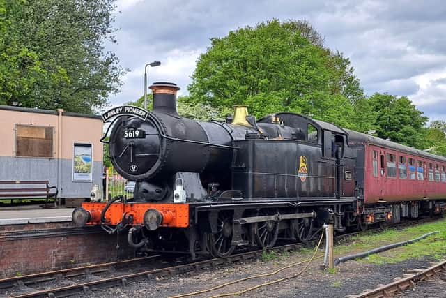 Telford Steam Railway's flagship steam locomotive No. 5619. Picture: Jacob Porrett/Telford Steam Railway.