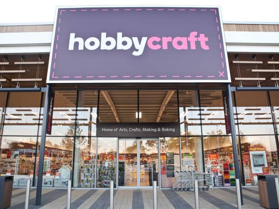 Hobbycraft has a network of stores and a distribution warehouse in Staffordshire