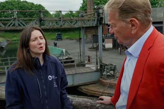 Michael Portillo visits Dudley Canal Trust