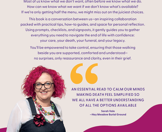 Local celebrant Bernice Benton publishes guidebook to empower families in end-of-life planning