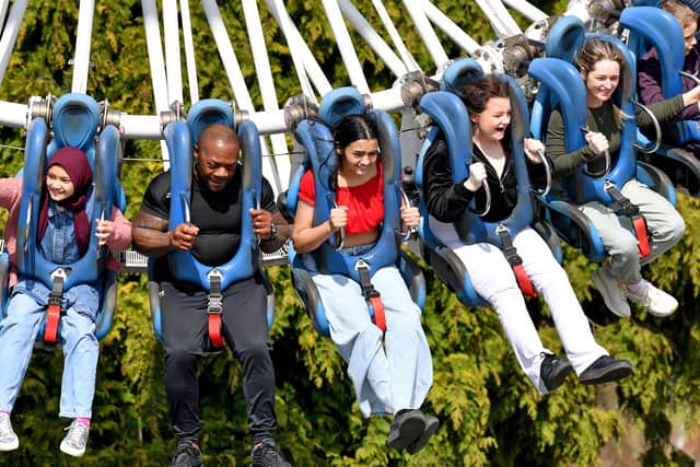 Fun in the sun at Drayton Manor Resort.