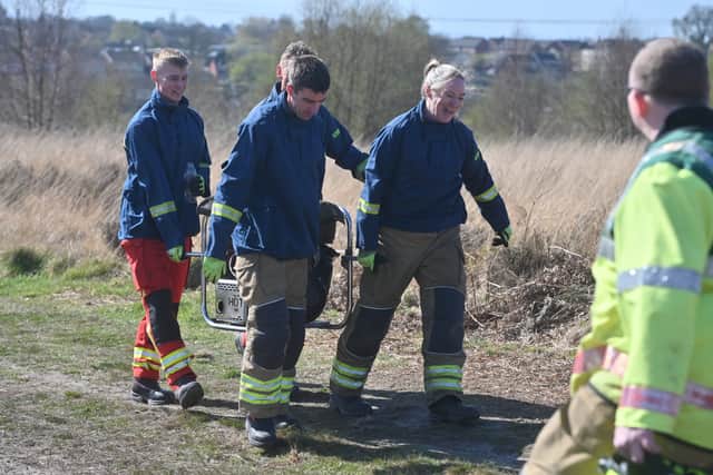 Fire investigation teams spent the weekend working on the cause of the large fire at Gentleshaw Common. They have now deemed it to have been started deliberately.