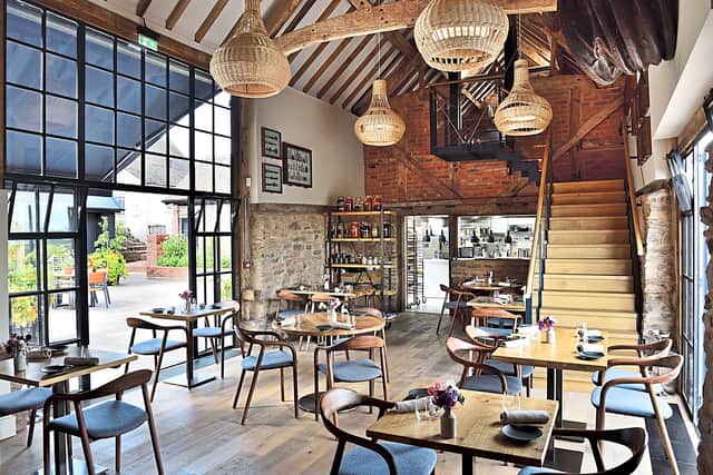 The former Pensons restaurant near Ludlow