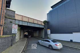 Cross Street tunnel, Shrewsbury. Photo: Google