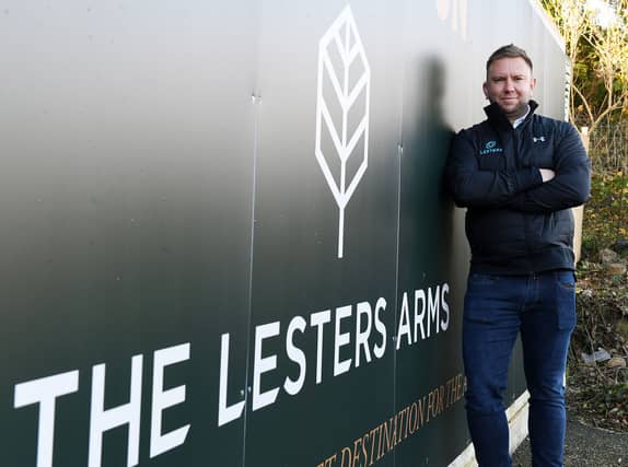 Billy Hutchinson, owners of the Lesters Arms in Brewood