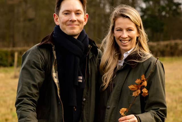 Alexander and Eliza Newport join the Woodland Walk planting