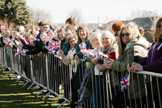 The Duke of Edinburgh, Prince Edward, visits Derwen College in Gobowen near Oswestry.