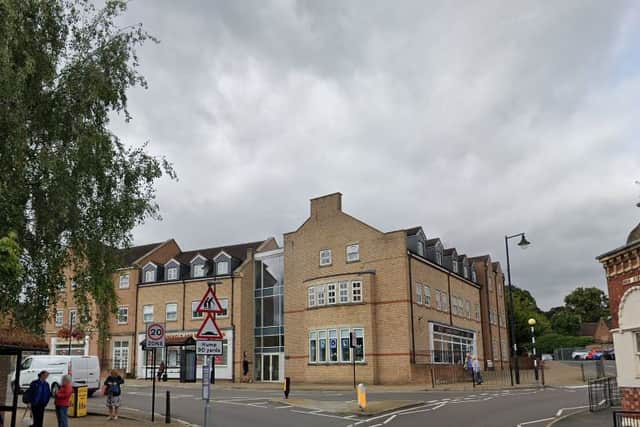 The top of Madeley High Street, 2024. Photo: Google