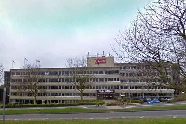 Civic Offices, Telford town centre, 2009. Photo: Google