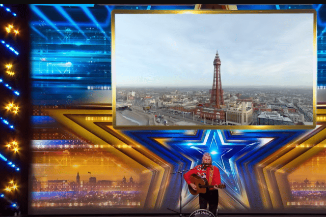 Dave Sheriff, of Telford, on Britain's Got Talent. Photo: Britain's Got Talent/ITV 