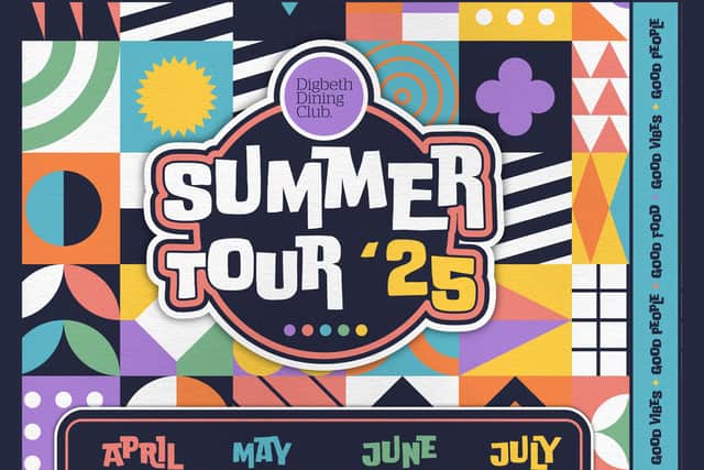 Digbeth Dining Club Summer Tour 2025 poster