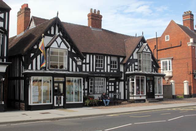 The Guildhall, dated 1615, was one of only a couple of buildings that survived the Great Fire in 1665