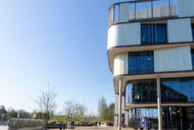 Telford And Wrekin Council\'s Southwater HQ - which includes a library and a coffee shop