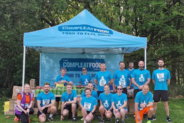 The Compleat Food Group has provided post-race pastries for several years.