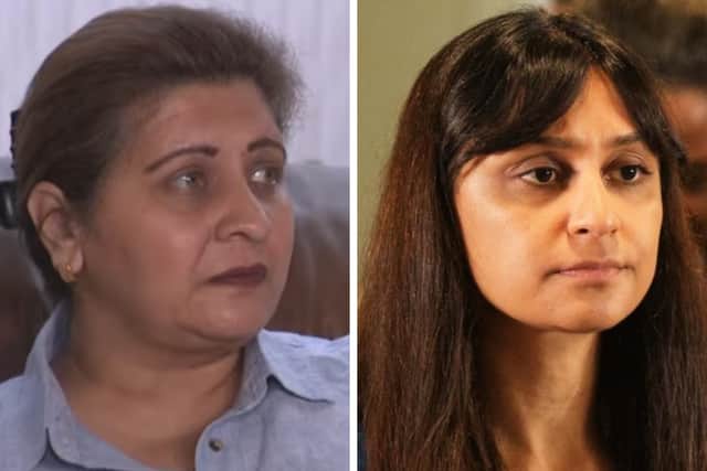 Jess Kaur(left) was played by actress Krupa Pattani in Mr Bates vs The Post Office