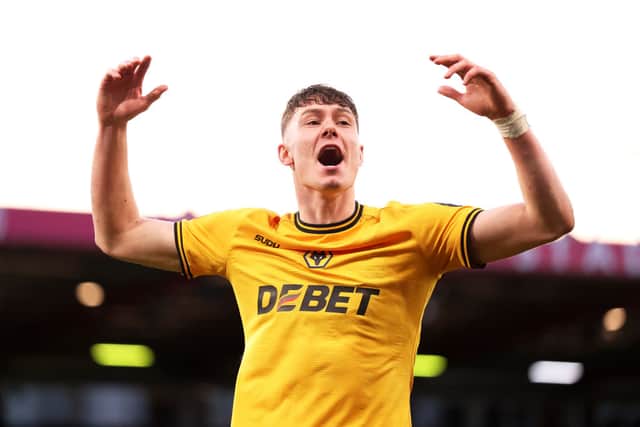 Jorgen Strand Larsen (Photo by Jack Thomas - WWFC/Wolves via Getty Images)