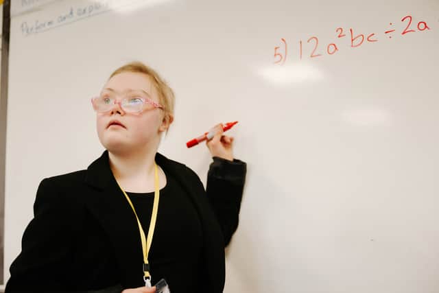 Esmee Chadwick, teaching maths
