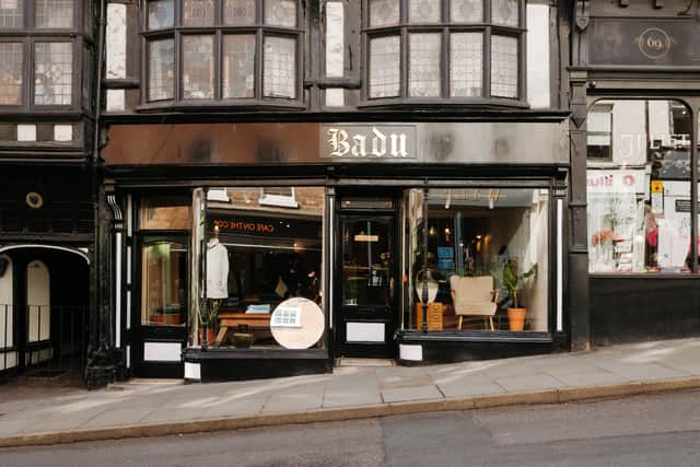 Badu Lifestyle has opened in Wyle Cop, Shrewsbury, specialising in high-end vintage clothes, accessories and furniture.