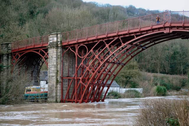 Flooding in Ironbridge