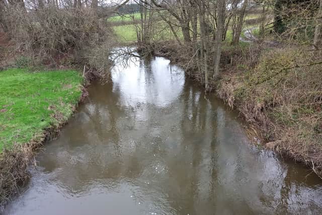 The river Onny, near Bishop's Castle. Picture: LDRS