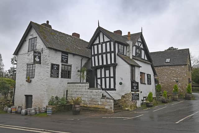 The Swan is an historic pub which claims to have welcomed Dick Turpin through its doors