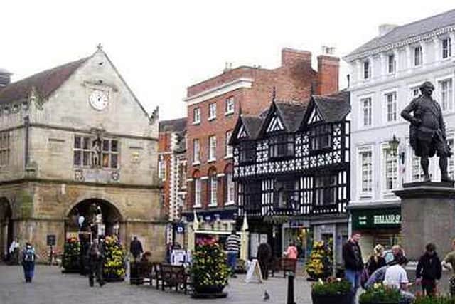 Shrewsbury town centre