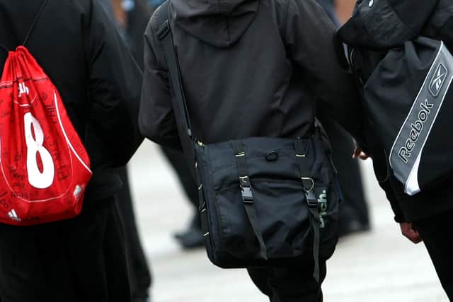 The Conservatives are tabling an amendment to the Children’s Wellbeing and Schools Bill to end the use of mobile phones and other devices during school days by pupils (David Jones/PA)