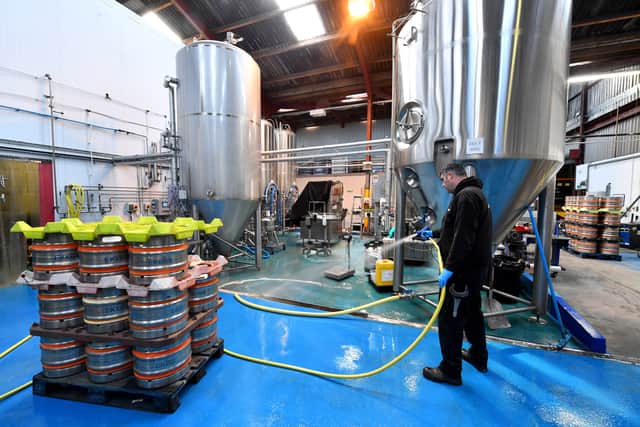 Salopian Brewery started in a small warehouse in 1995 and has grown since