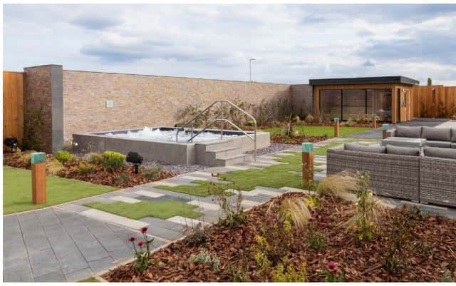 'Typical Spa Garden'. Photo: David Lloyd Clubs/Shropshire Council planning portal