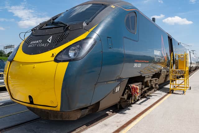 An Avanti Pendolino