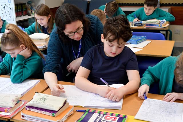 Much Wenlock Primary School has a big focus on writing.
