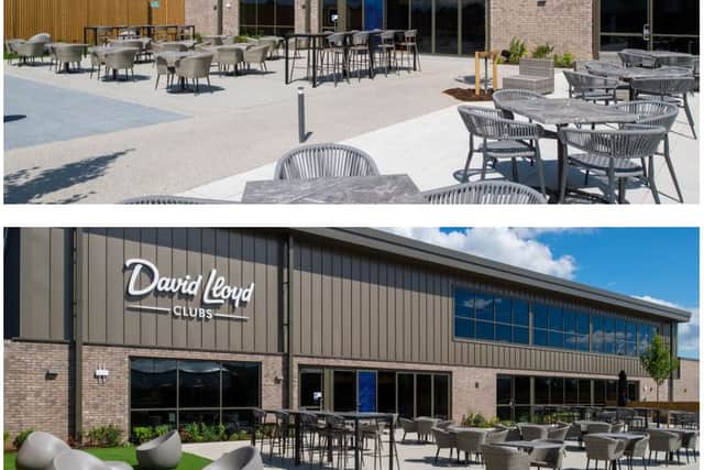 'Typical David Lloyd Terrace'. Photo: David Lloyd Club/Shropshire Council planning portal