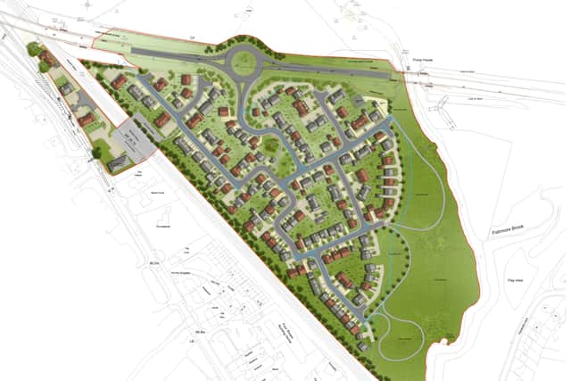 Another planning application regarding a controversial housing development north of Ludlow has been submitted