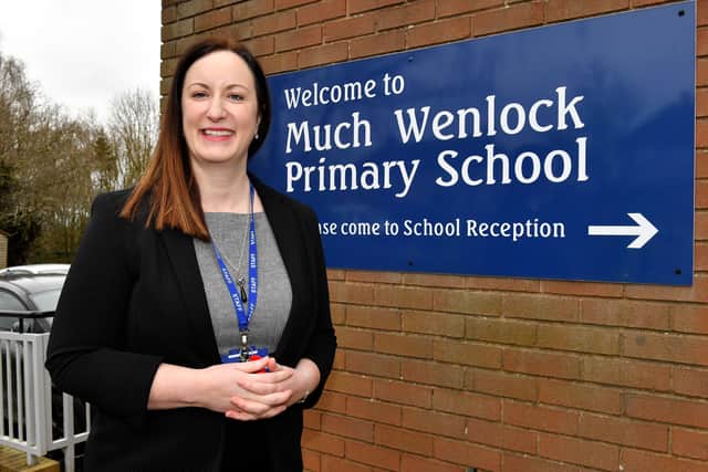 Headteacher Rachel Howell-James.