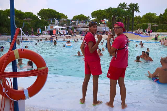 Caron Malcolm - Working at the Pool, Playing at the Pool
