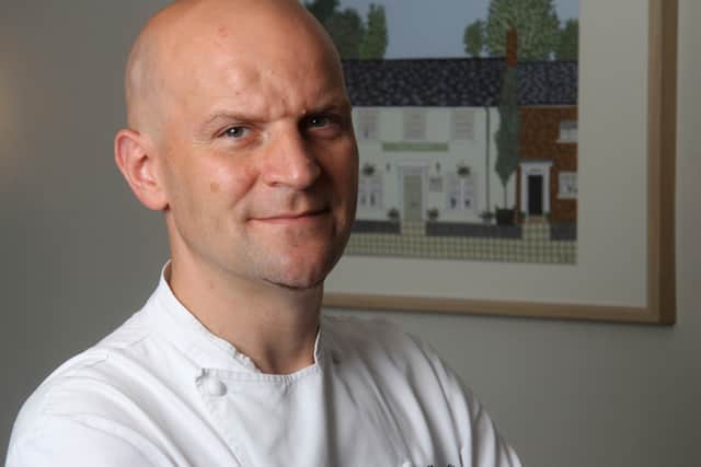 Michelin Star chef Stephane Borie