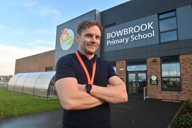 Bowbrook Primary School in Shrewsbury. Head: Sam Aiston.