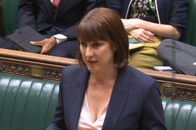 Chancellor Rachel Reeves announced a spending review in the House of Commons today (Parliament TV)