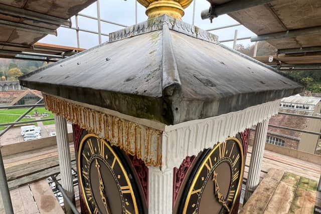 Restoration work is underway at Coalbrookdale Museum of Iron. Picture: Ironbridge Gorge Museum Trust