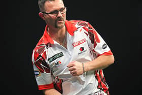 Damon Heta, who faces Rob Cross tonight       Picture: Kieran Cleeves/PDC