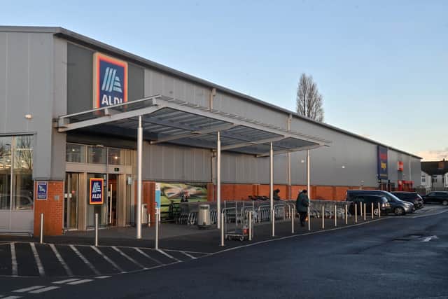 Aldi in Howard Street, Wolverhampton