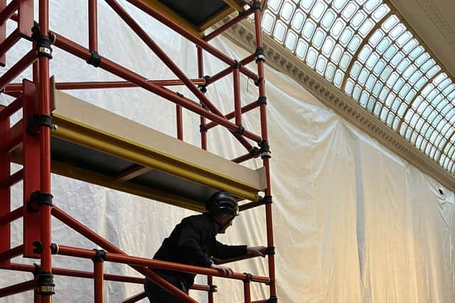 Restoration work is taking place at Attingham Park. Picture: National Trust